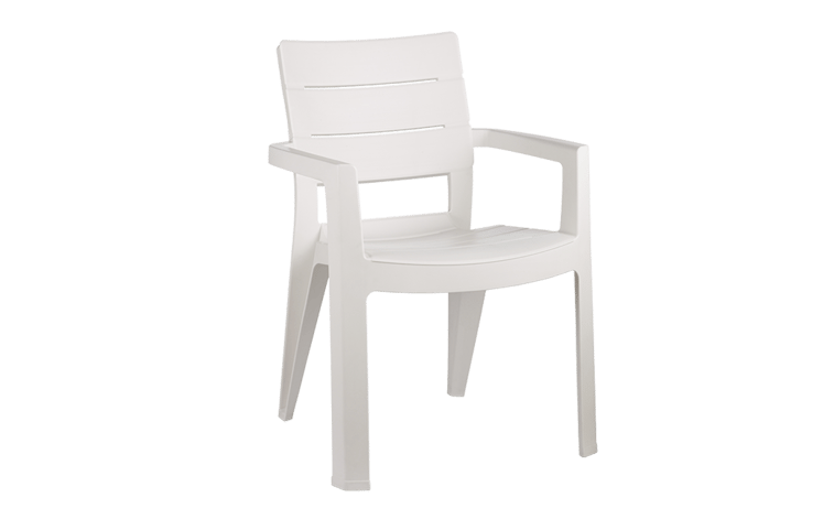 Pack de 4 sillas de exterior Ibiza - Blanco